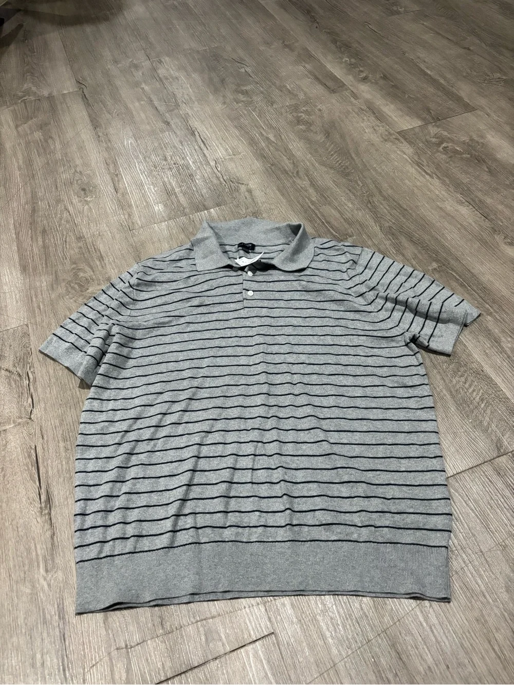 J. Crew Men's Striped Sweater-Polo Size XL NEW